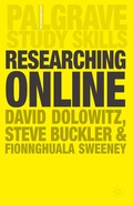 Cover: Researching Online - Red Globe Press