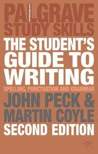 Enlarge image Cover: The Student's Guide to Writing - Palgrave MacMillan