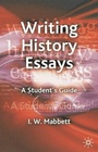 Cover: Writing History Essays - Palgrave MacMillan