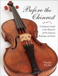 Cover: Before the Chinrest - Indiana University Press