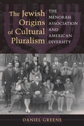 Cover: The Jewish Origins of Cultural Pluralism - Indiana University Press