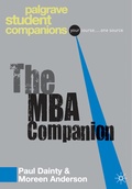 Cover: The MBA Companion - Red Globe Press
