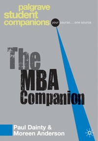 Enlarge image Cover: The MBA Companion - Red Globe Press