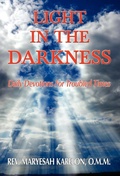 Cover: Light in the Darkness; Daily Devotions For Troubled Times - 1st World Publishing