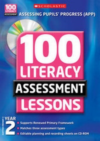 Enlarge image Cover: 100 Literacy Assessment Lessons: Year 2 - Scholastic