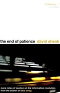 Cover: The End of Patience - Indiana University Press
