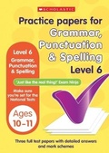 Cover: Grammar,Punctuation and Spelling Test Level 6 - Scholastic
