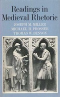 Cover: Readings in Medieval Rhetoric - Indiana University Press