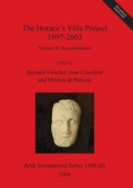 Cover: The Horace's Villa Project 1997-2003, Volume II - British Archaeological Reports (Oxford) Ltd