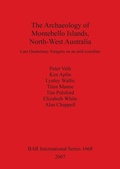 Cover: The Archaeology of Montebello Islands North-West Australia - BAR Publishing