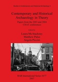 Cover: Contemporary and Historical Archaeology in Theory - BAR Publishing