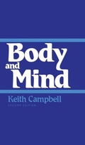 Cover: Body and Mind - University of Notre Dame Press