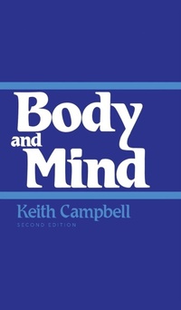 Enlarge image Cover: Body and Mind - University of Notre Dame Press