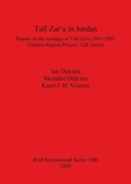 Cover: Tall Zar'a in Jordan - BAR Publishing