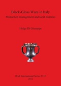 Cover: Black-Gloss Ware in Italy - BAR Publishing