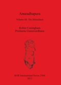 Cover: Anuradhapura - BAR Publishing