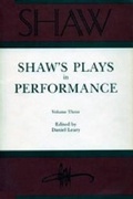 Cover: SHAW: The Annual of Bernard Shaw Studies, Vol. 3 - Pennsylvania State University Press