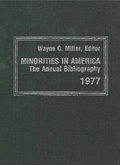 Cover: Minorities in America - Pennsylvania State University Press