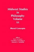 Cover: Moral Concepts - University of Notre Dame Press