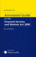 Cover: Butterworths Annotated Guide to the Financial Services and Markets Act 2000 - Butterworths Law