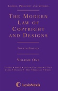 Cover: Laddie, Prescott and Vitoria: The Modern Law of Copyright and Designs - Butterworths Law