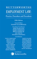 Cover: Butterworths Employment Law Practice, Procedure & Precedents - Butterworths Law
