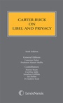 Cover: Carter-Ruck on Libel and Privacy - Butterworths Law