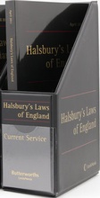 Cover: Halsbury's Laws of England Current Service Set - Butterworths Law