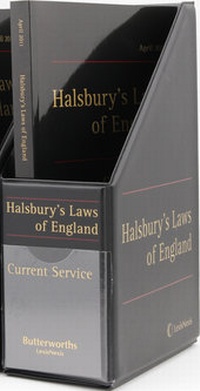 Enlarge image Cover: Halsbury's Laws of England Current Service Set - Butterworths Law