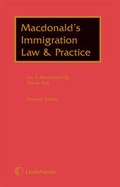 Cover: Macdonald's Immigration Law and Practice Set: Main Work AND First Supplement - Butterworths Law