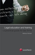 Cover: Legal Education and Training - Butterworths Law