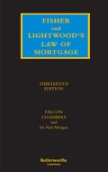 Cover: Fisher and Lightwood's Law of Mortgage - Butterworths Law
