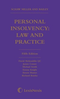 Abbildung von: Schaw Miller and Bailey: Personal Insolvency: Law and Practice - Butterworths Law