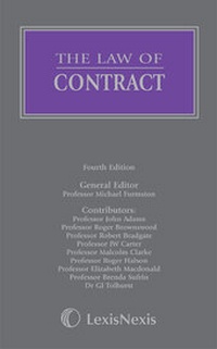 Abbildung von: The Law of Contract - Butterworths Law