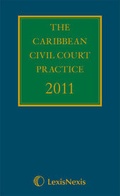 Cover: The Caribbean Civil Court Practice - Butterworths Law