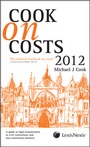 Cover: Cook on Costs 2012 - Butterworths Law