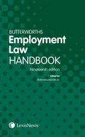 Cover: Butterworths Employment Law Handbook - Butterworths Law
