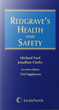 Cover: Redgrave's Health and Safety - Butterworths Law