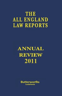 Abbildung von: All England Annual Review 2011 - Butterworths Law