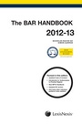 Cover: The Bar Handbook 2012-2013 - Butterworths Law