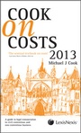 Cover: Cook on Costs 2013 - Butterworths Law