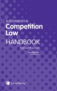 Abbildung von: Butterworths Competition Law Handbook - Butterworths Law