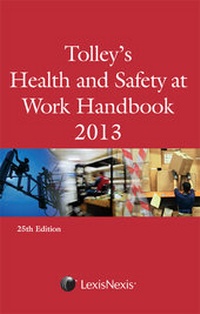 Abbildung von: Tolley's Health & Safety at Work Handbook 2013 - Tolley