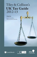 Cover: Tiley & Collison's UK Tax Guide 2012-13 - Tolley