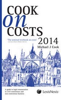 Enlarge image Cover: Cook on Costs 2014 - Butterworths Law