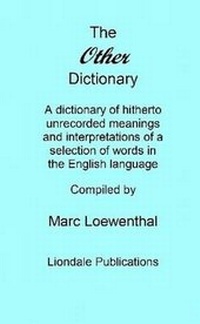 Enlarge image Cover: The Other Dictionary - Lulu.com
