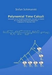 Enlarge image Cover: Polynomial Time Calculi - Lulu.com