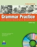Cover: Grammar Practice Intermediate Students Book with key ( New Edition ) for pack - Pearson Longman
