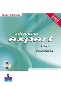 Cover: CAE Expert New Edition Students book for pack - Pearson Longman