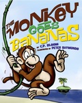 Cover: The Monkey Goes Bananas - Abrams Books for Young Readers
